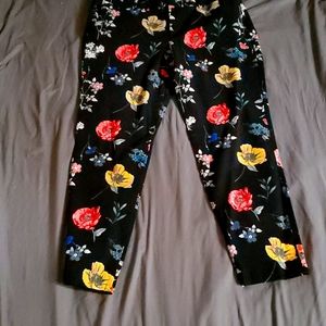 Floral Pixie Pants
